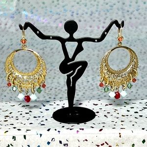 Gold-tone Festival Earrings